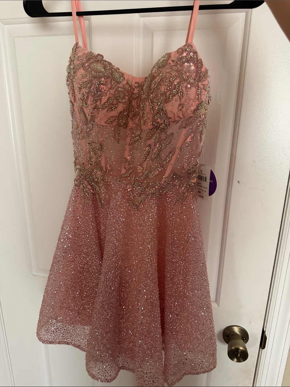 Windsor pink sparkly dress